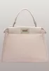 Carrie Smooth Leather Bag Light Pink