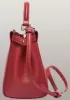 Carrie Smooth Leather Bag Red
