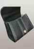 Suzanne Horseshoe Buckle Leather Small Bag Black