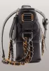 Kristy Leather Bucket Bag Black