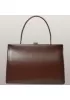 Shelton Clip Handbag Brown
