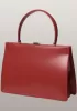 Shelton Clip Handbag Red