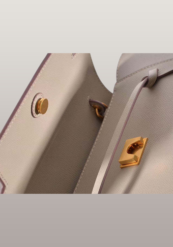Debbie Top Handle Bag Grey