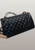 Adele Diamond Shape Leather Flap Bag Black
