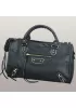 The Route 66 Faux Leather Large Bag Black