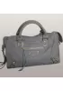 The Route 66 Faux Leather Large Bag Grey