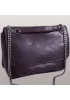 Yvonne Leather Shoulder Bag Burgundy