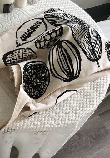 Leaves Canvas Tote Shopping Bag Grocery Bag