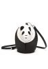 Panda Leather Shoulder Bag