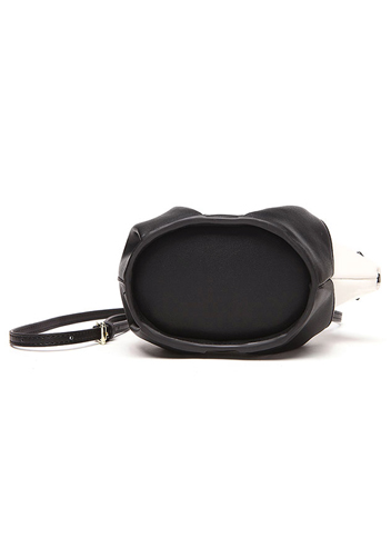 Panda Leather Shoulder Bag