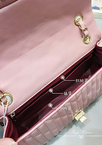 Adele Quilted Lambskin Leather Flap Bag Pink