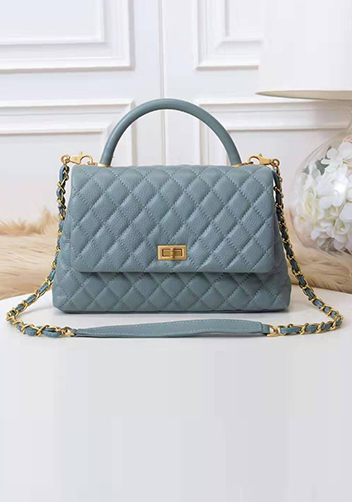 Nicola Top Handle And Shoulder Large Bag Blue