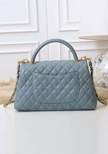 Nicola Top Handle And Shoulder Large Bag Blue