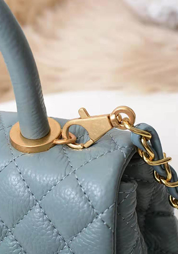 Nicola Top Handle And Shoulder Large Bag Blue