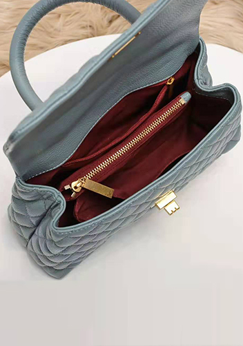 Nicola Top Handle And Shoulder Large Bag Blue