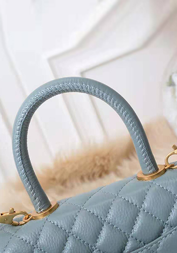 Nicola Top Handle And Shoulder Large Bag Blue