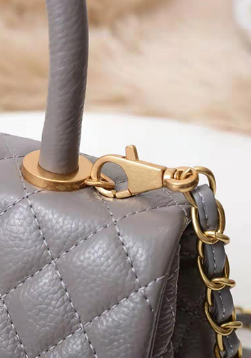 Nicola Top Handle And Shoulder Large Bag Grey