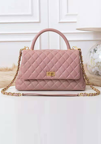 Nicola Top Handle And Shoulder Large Bag Pink