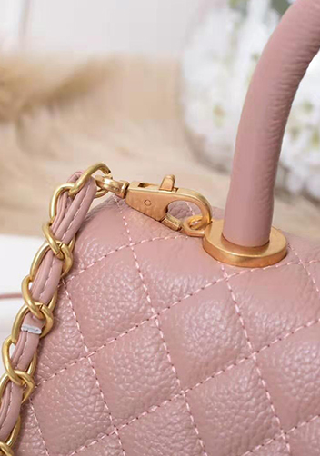 Nicola Top Handle And Shoulder Large Bag Pink