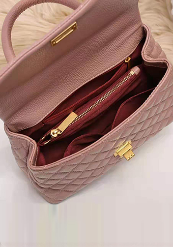 Nicola Top Handle And Shoulder Large Bag Pink