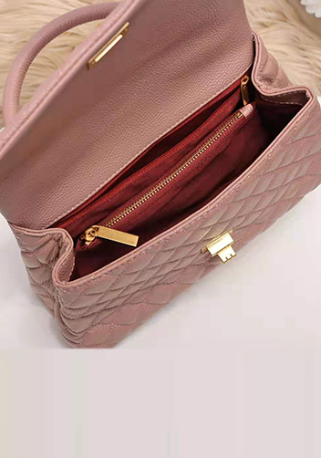Nicola Top Handle And Shoulder Large Bag Pink