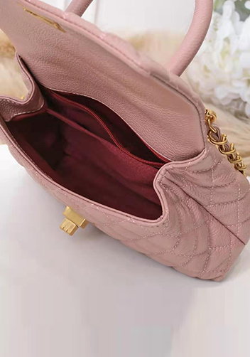Nicola Top Handle And Shoulder Large Bag Pink