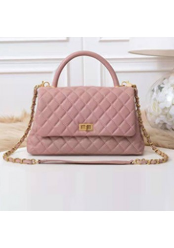 Nicola Top Handle And Shoulder Large Bag Pink
