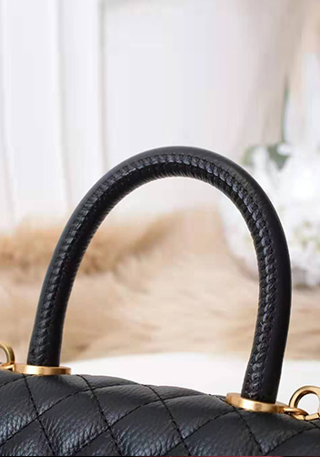 Nicola Top Handle And Shoulder Medium Bag Black