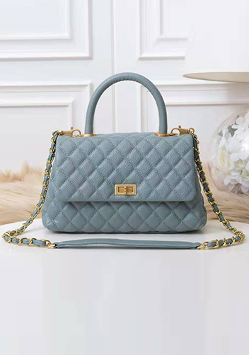 Nicola Top Handle And Shoulder Medium Bag Blue