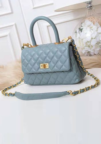 Nicola Top Handle And Shoulder Medium Bag Blue