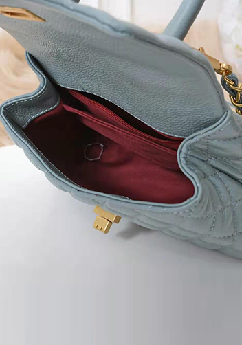 Nicola Top Handle And Shoulder Medium Bag Blue
