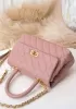 Nicola Top Handle And Shoulder Medium Bag Pink