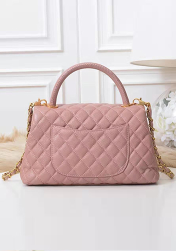 Nicola Top Handle And Shoulder Medium Bag Pink