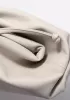 Dina Leather Clutch Shoulder Bag White