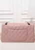 Adele Flap Bag Grain Leather Pink