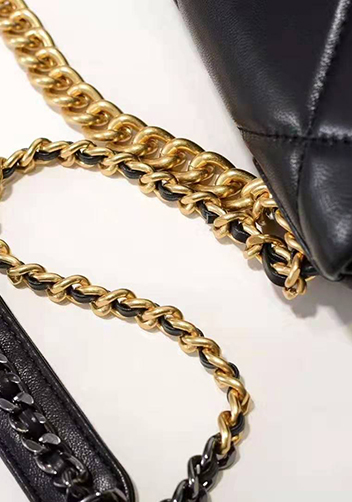 Adele Flap Small Leather Bag Black