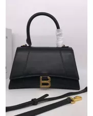 Bonnie Leather Shoulder Bag Black
