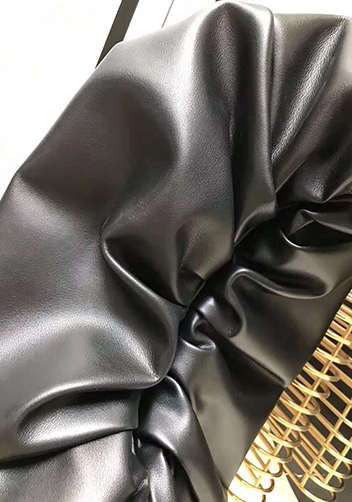 Dina Leather Shoulder Hobo Bag Black