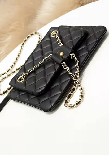 Vanecia Leather Small Shoulder Bag Black