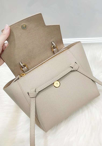 Debbie Top Handle Nano Bag Beige