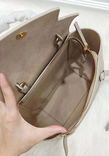 Debbie Top Handle Nano Bag Beige
