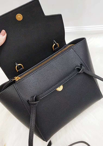 Debbie Top Handle Nano Bag Black