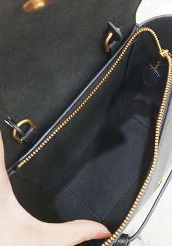 Debbie Top Handle Nano Bag Black