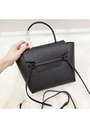 Debbie Top Handle Nano Bag Black