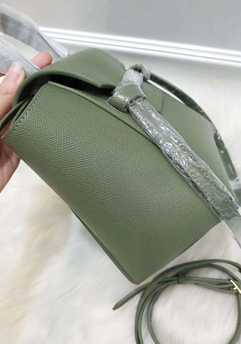 Debbie Top Handle Nano Bag Dark Green