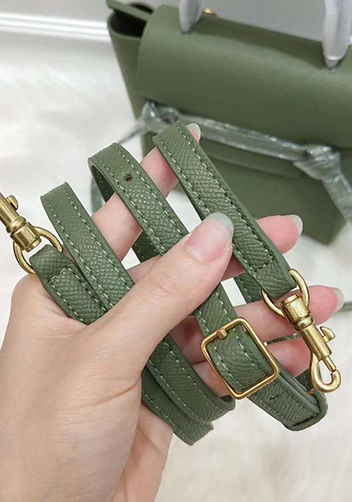 Debbie Top Handle Nano Bag Dark Green
