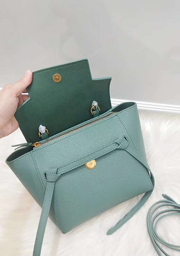 Debbie Top Handle Nano Bag Green