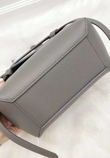 Debbie Top Handle Nano Bag Grey