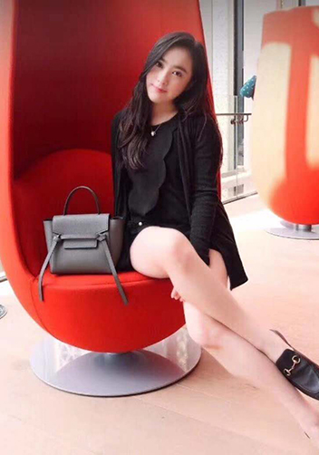 Debbie Top Handle Nano Bag Grey