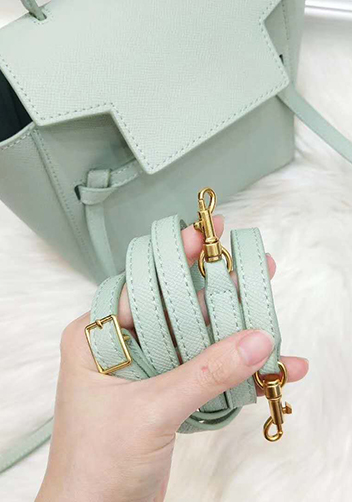 Debbie Top Handle Nano Bag Light Green